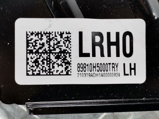 Ремень безопасности задний левый, ориг. номер 89810H5000TRY, 89810H5000, Hyundai Solaris 2020-2022