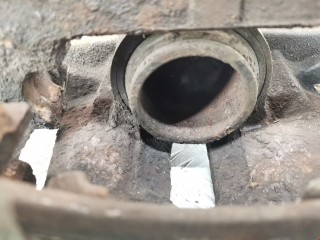 Суппорт передний правый, ориг. номер 5510384E00, 0204Y01384, Suzuki Wagon R 2003-2008