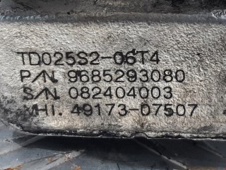 Турбина, ориг. номер 0375N5, 4917307507, Peugeot 308 2007-2011