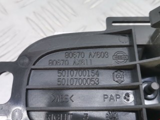 Ручка внутренняя передняя правая, ориг. номер 80670AX603, 5010700154, Nissan Micra 2003-2005