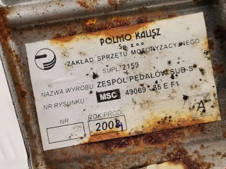 Педаль тормоза, ориг. номер 4961083E50, Suzuki Wagon R 2003-2008