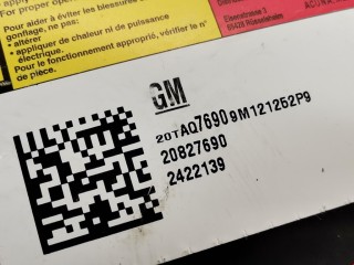 Подушка безопасности боковая (в сиденье), ориг. номер 20827690, Chevrolet Equinox 2009-2015