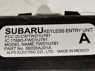Блок управления центральным замком, ориг. номер 88035AJ01A, Subaru Outback 2009-2012