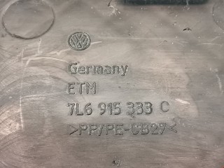 Полка аккумулятора, ориг. номер 7L6915333E, 7L6915333C, Volkswagen Touareg 2002-2007