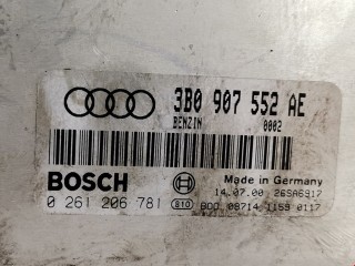 Блок управления двигателем, ориг. номер 3B0997552AX, 0261206781, Audi A6 1997-2001