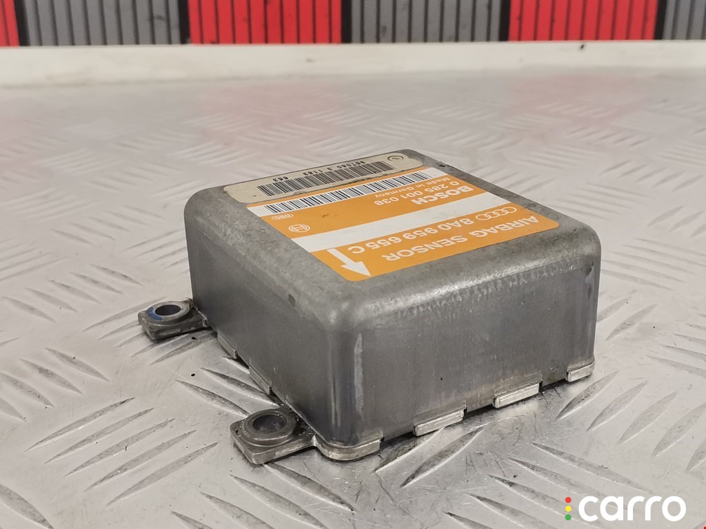 8A0959655C, 0285001038 Блок AirBag Audi A4 1996г. - фото №4