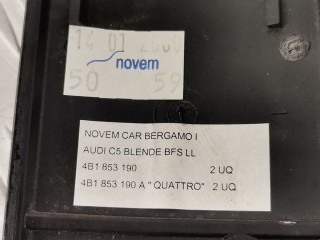 Накладка декоративная на торпедо, ориг. номер 4B1853190, Audi A6 1997-2001