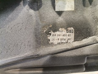 Зеркало наружное правое, ориг. номер 9142146, 09142087, Opel Astra 1994-2002