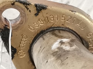 Трубка системы рециркуляции EGR, ориг. номер 038131521AJ, Audi A4 1999-2001