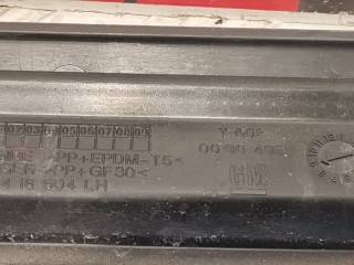 Молдинг двери задней левой, ориг. номер 024416504, 9195691, Opel Zafira 1999-2003