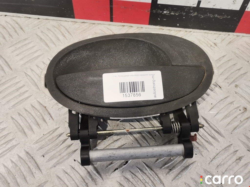 Ручка наружная передняя правая Opel Corsa 2000-2003, хетчбэк 5 дв., 9201077, фото 1