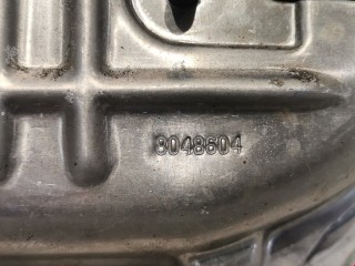 Ручка наружная задняя левая, ориг. номер 8048604, 9201126, Opel Corsa 2003-2006