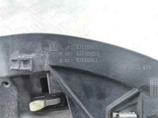 Ручка внутренняя задняя правая, ориг. номер 13122259, 13110959, Opel Corsa 2003-2006