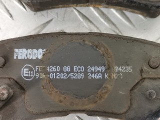 Тормозные колодки, ориг. номер 583021HA10, FER4260, Hyundai i30 2007-2010