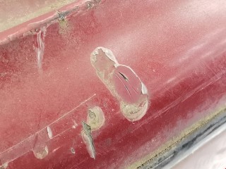 Бампер задний, ориг. номер 1L0807301C, 1L0807417F, Seat Toledo 1995-1999