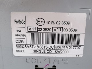 Магнитола, ориг. номер 8M5T18C815DC, Ford C-Max 2007-2010