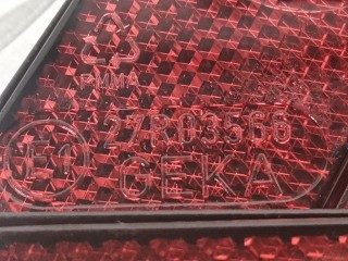 Знак аварийной остановки, ориг. номер 8D9860251B, 8K0860251B, Volkswagen Passat 1996-2001
