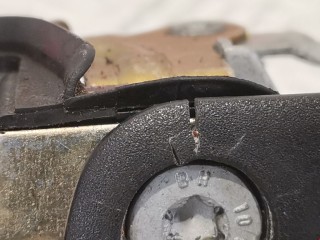 Замок двери передней правой, ориг. номер 4809356, 5174909, Saab 9-3 1998-2003
