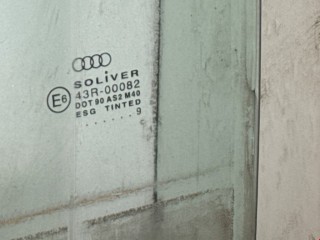 Стекло двери передней левой, ориг. номер 8L3845201, Audi A3 1996-2000
