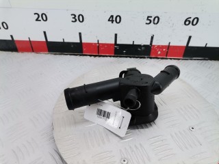 Фланец (тройник) системы охлаждения, ориг. номер 06A121133D, 06A121132, Audi A3 1996-2000