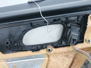 Обшивка двери задней правой (дверная карта), ориг. номер 9330CZ, 96506757EX, Peugeot 607 2004-2010
