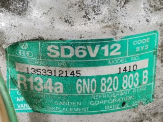 Компрессор кондиционера, ориг. номер 6N0820803B, SD6V121410, Volkswagen Lupo 1998-2005
