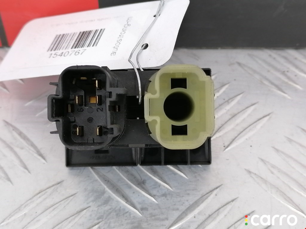 1S7T18C621AA, 1122583 Кнопка подогрева заднего стекла Ford Mondeo 2002г. - фото №4