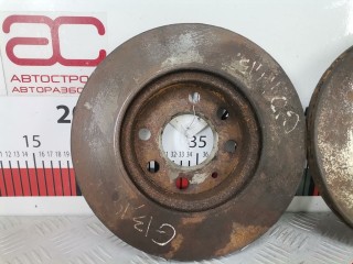Диск тормозной передний, ориг. номер 95526649, Opel Corsa 2003-2006