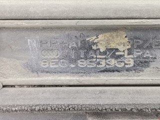 Молдинг двери задней левой, ориг. номер 8E0853969, Audi A4 1999-2001