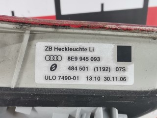 Фонарь крышки багажника левый, ориг. номер 8E9945093, 8E9945093A, Audi A4 2000-2006