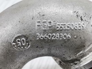 Фланец (тройник) системы охлаждения, ориг. номер 55350839, Opel Astra 1998-2009