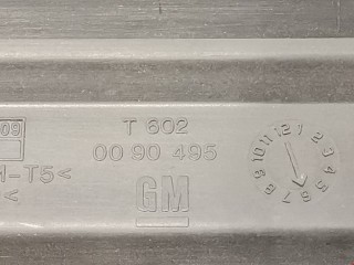 Молдинг двери задней левой, ориг. номер 024416504, 9195691, Opel Zafira 1999-2003