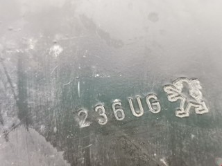 Полка аккумулятора, ориг. номер 9663615380, 236UG, Peugeot 308 2007-2011
