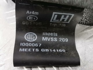 Ремень безопасности задний левый, ориг. номер 13380210, 616569200C, Opel Astra 2006-2014