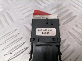 Кнопка аварийной сигнализации, ориг. номер 6Y0953235, Skoda Fabia 1999-2004
