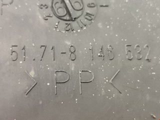Защита арок задняя правая (подкрылок), ориг. номер 51718146532, BMW 3 E36 1997-2000