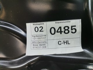 Стеклоподъемник электрический задний левый, ориг. номер 3AA839755, 3AE839461C, Volkswagen Passat 2011-2015