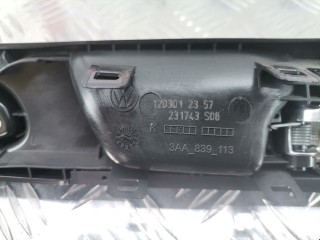 Ручка внутренняя задняя левая, ориг. номер 3AA867449, Volkswagen Passat 2011-2015