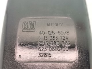 Замок ремня безопасности, ориг. номер 13383732, 13383724, Opel Zafira 2011-2016