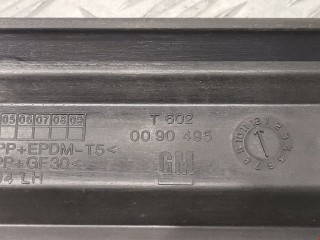 Молдинг двери задней левой, ориг. номер 024416504, 9195691, Opel Zafira 1999-2003