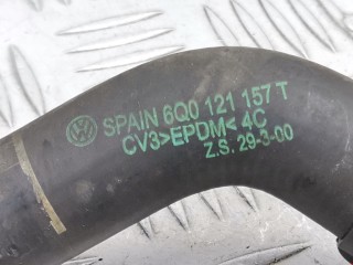 Патрубок отопителя (печки), ориг. номер 6Q0121157T, Seat Ibiza 2001-2006