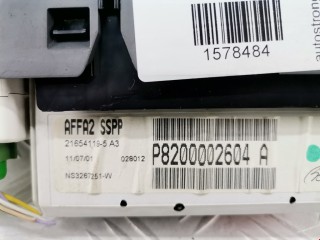 Дисплей, ориг. номер 8200002604, 216541195, Renault Laguna 1998-2001