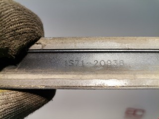 Молдинг двери передней левой, ориг. номер 1S7120938, 1455555, Ford Mondeo 2003-2007