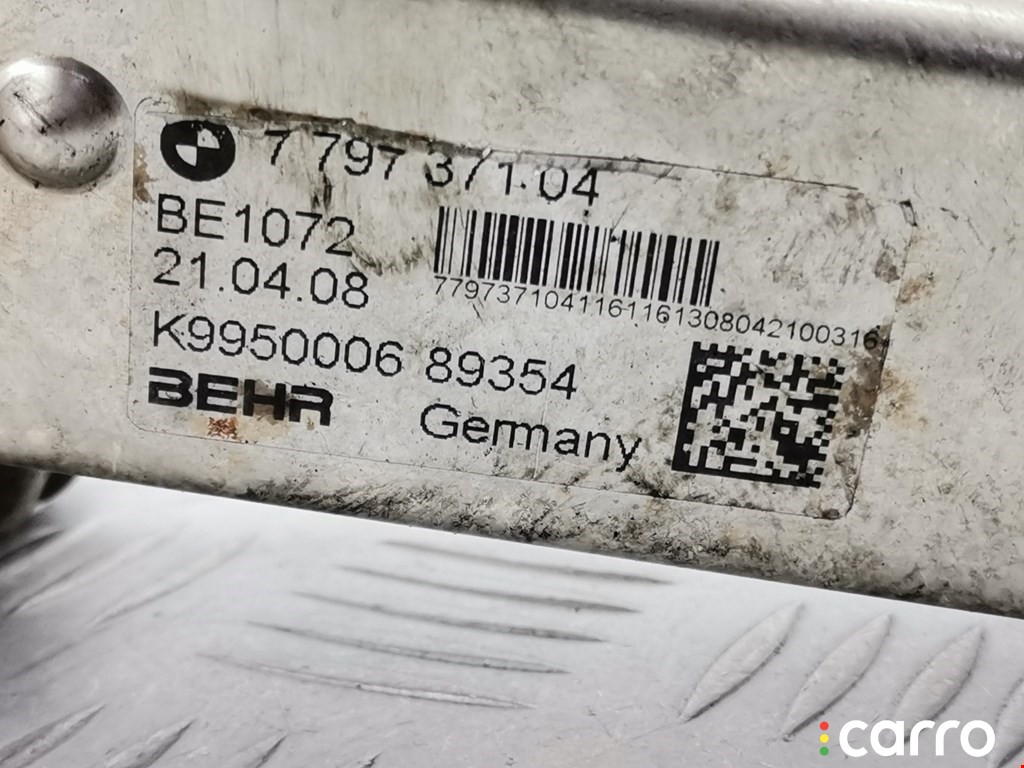 11717797371, 7797371 Радиатор EGR BMW 5 E60/E61 2008г. - фото №4