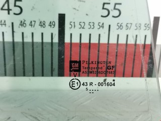 Форточка задняя правая, ориг. номер 13124140, Opel Astra 1998-2009