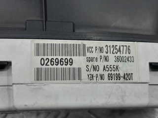 Щиток приборов (приборная панель), ориг. номер 69199420T, 31254776, Volvo C30 2006-2009