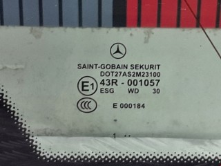 Стекло кузовное боковое левое, ориг. номер A2126701312, A2126702312, Mercedes E W212 2009-2013