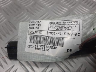 Подушка безопасности боковая (шторка), ориг. номер 1491813, 34016726A, Ford Focus 2004-2008