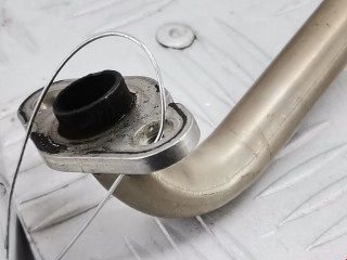 Трубка системы рециркуляции EGR, ориг. номер 9157508, Opel Corsa 2000-2003