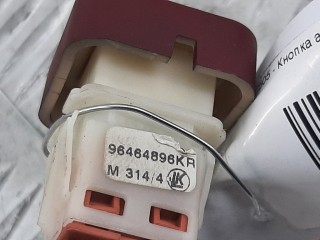Кнопка аварийной сигнализации, ориг. номер 6554EA, 96464896, Peugeot 407 2004-2008